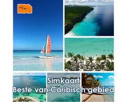 Data Simkaart Beste van het Caribisch gebied - 10GB