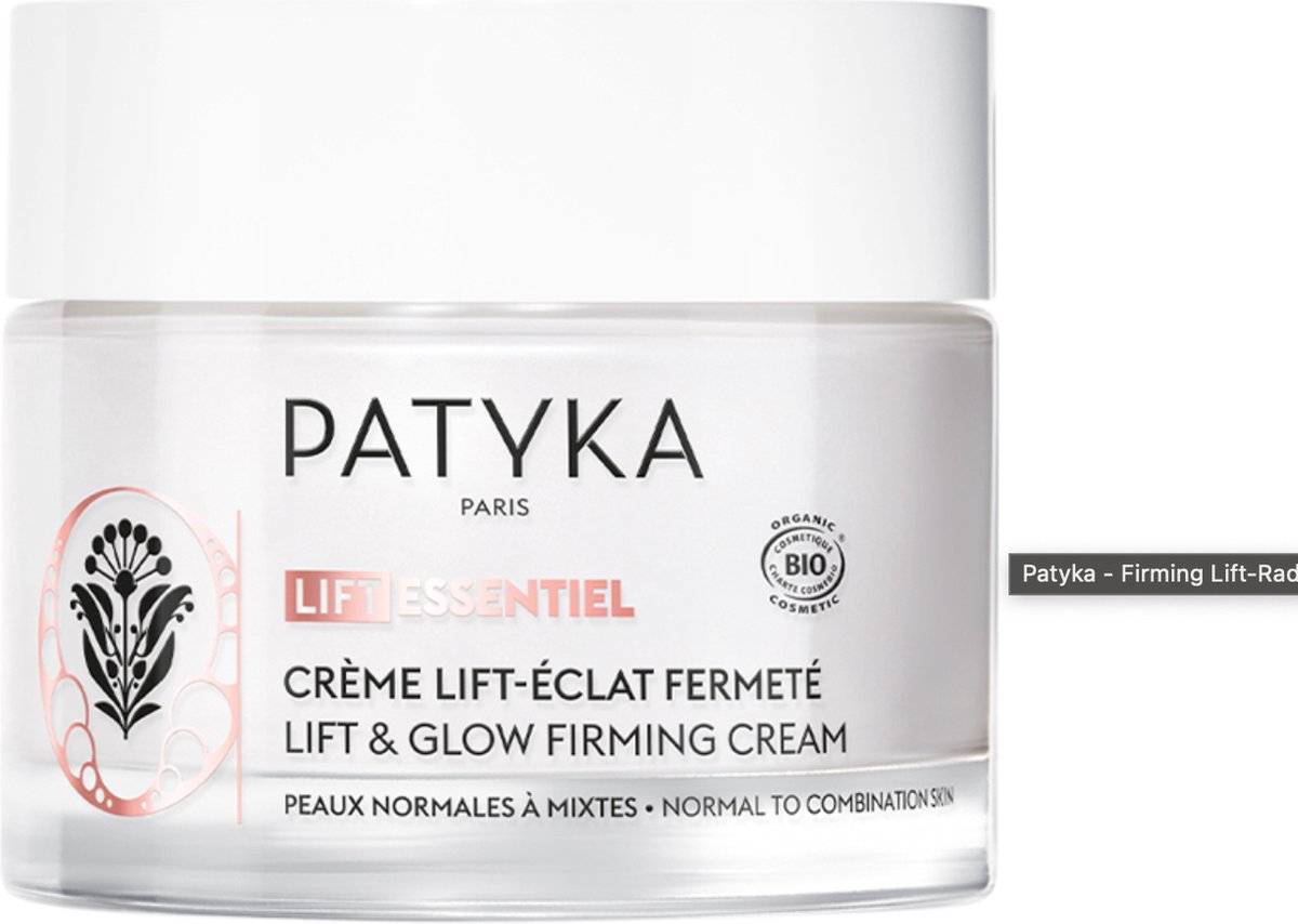 Goedkoopste Patyka Lift Essentiel - Lift & Glow - Firming cream - Vochtinbrengende Crème - 50 ml