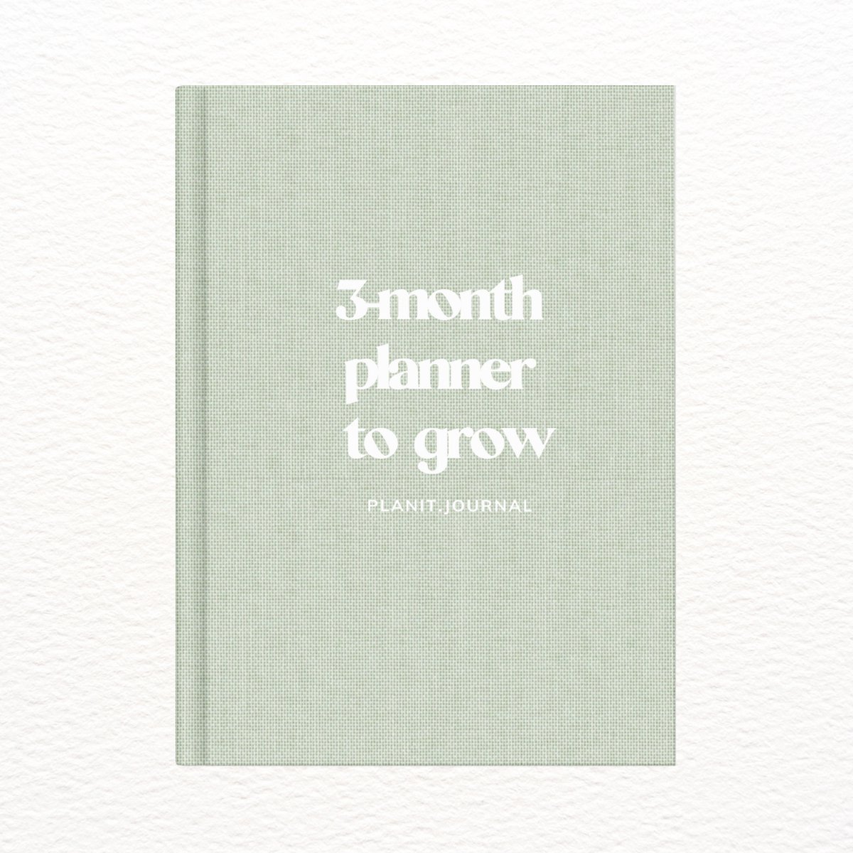 planit.journal -3 maanden planner- groen