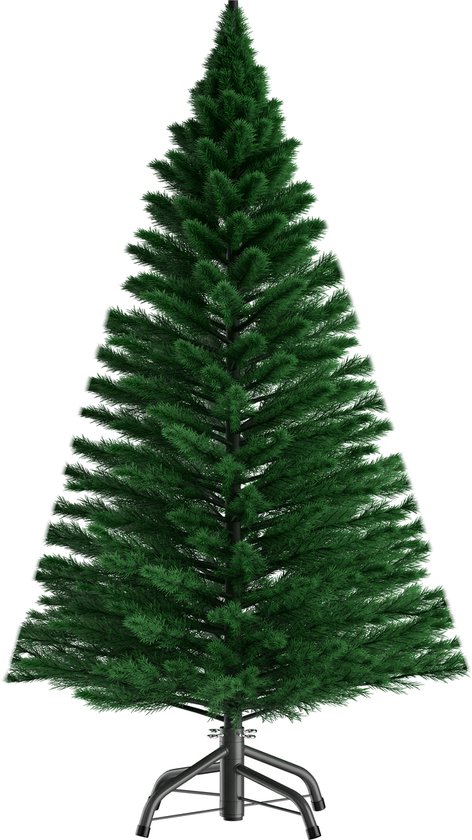 Casaria Kunstkerstboom - Metalen Voet 780 Dichte Takken 140cm – Groen