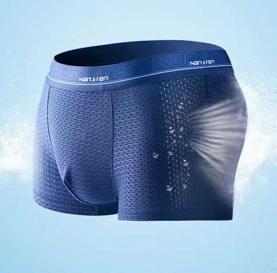 Caleçon Sous Vetement Homme Luxe Set De Boxers Soie Sous-vêtements