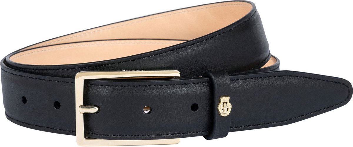 ROECKL Leren Riem Alva Belt W90 Black Zwart