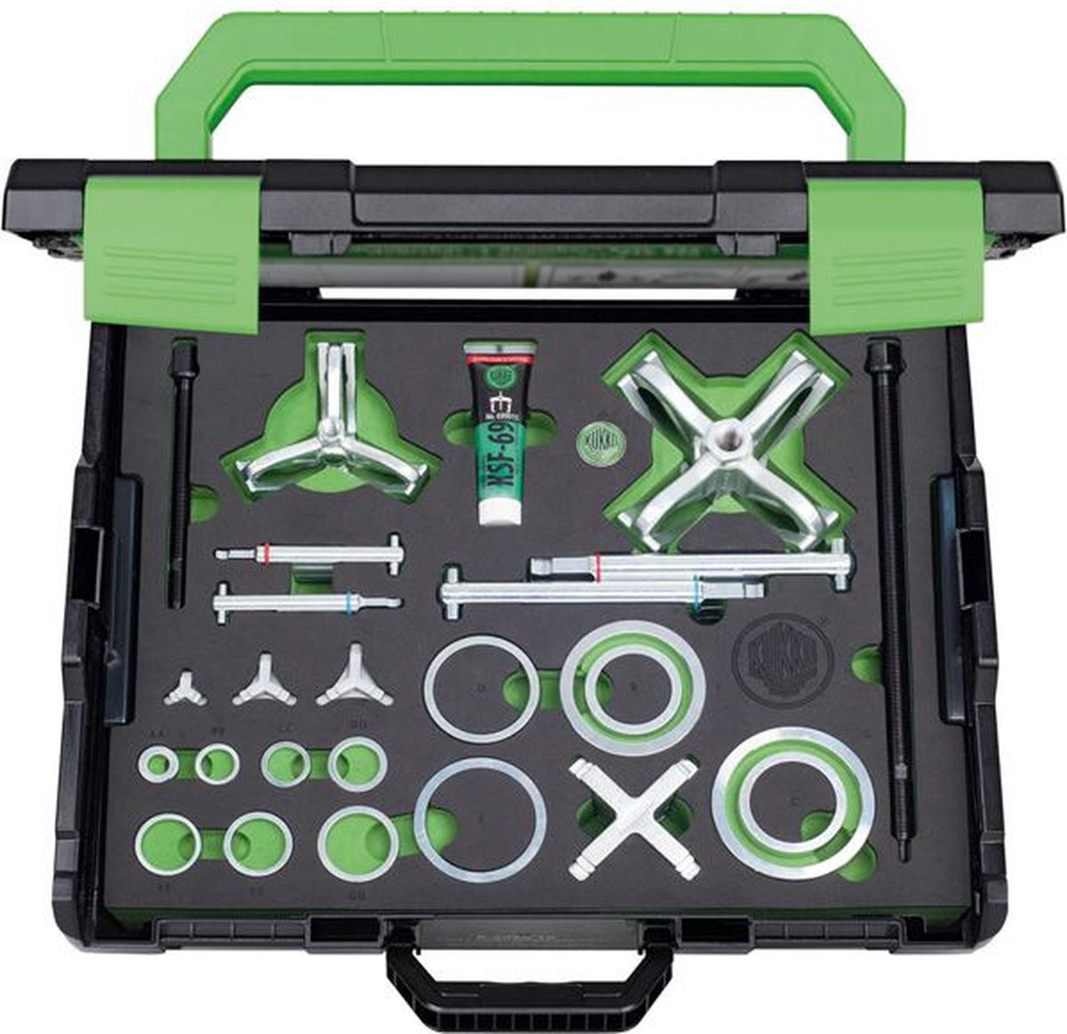 Kukko Kogellagertrekkerset K-70-C - 38 Delig - Spanbereik 10-100 mm