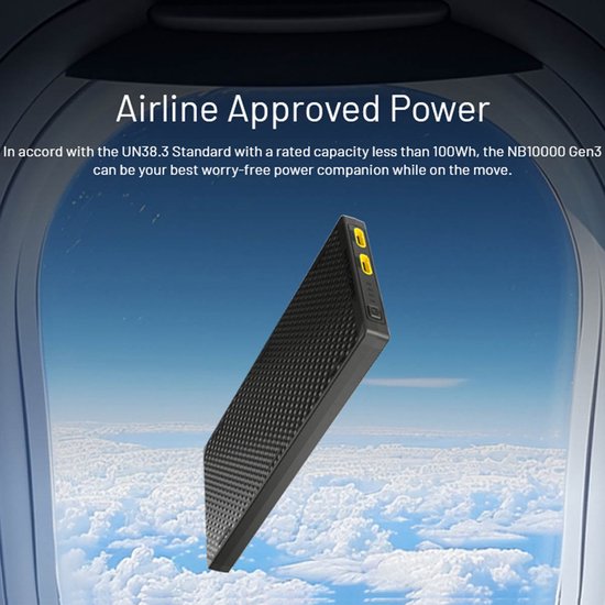 Banque d'alimentation Nitecore NB10000 Gen3