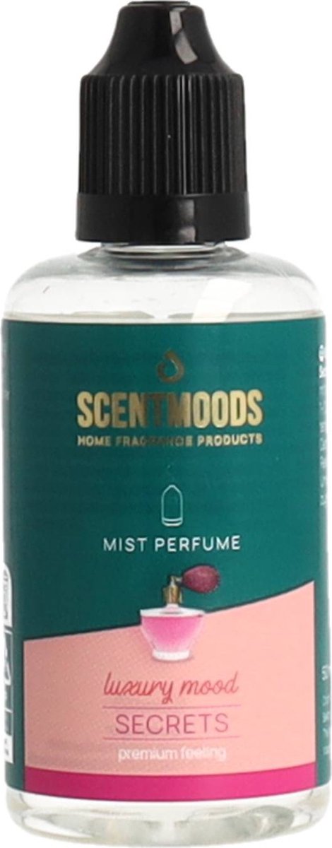 Goedkoopste Scentmoods - Secrets Geurolie Voor Aromadiffuser - Geurolie Voor Oliebrander - Navulling Geurbrander - Etherische Olie - Geurverspreiders - Verdamper