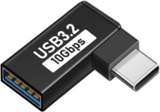 Femur USB-A naar USB-C Hoekadapter