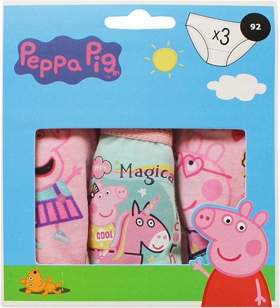 Peppa Pig Set van Onderbroeken voor Meisjes (110/116) 100