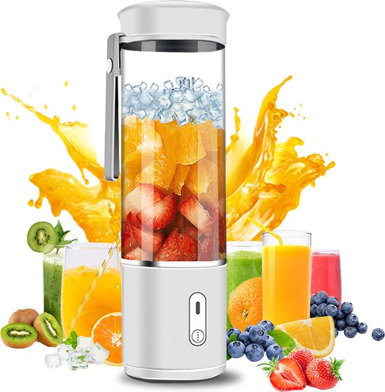 mini blender smoothie portable action petit meilleur verre en melangeur avec bol sans fil pour smoothies batterie rechargeable USB (Nero intenso mini blender smoothie portable action petit meilleur verre en melangeur avec bol sans fil pour smoothies batterie rechargeable USB (Nero intenso