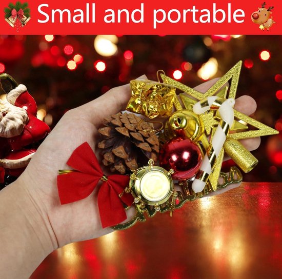 JOYIN 12 stuks kerstbril met glittermontuur, kostuumbril voor kinderen, vrouwen, mannen, kerstfeestbenodigdheden en feestartikelen, verschillende stijlen kerstcadeaus voor de kerstvakantie, fotocabine