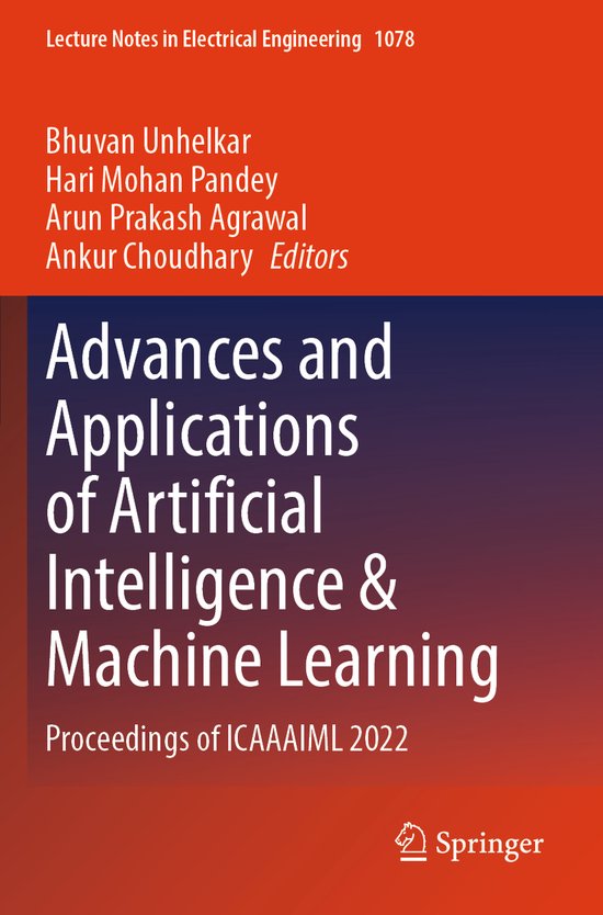Lecture Notes in Electrical Engineering1078- Advances and Ap ... - cover