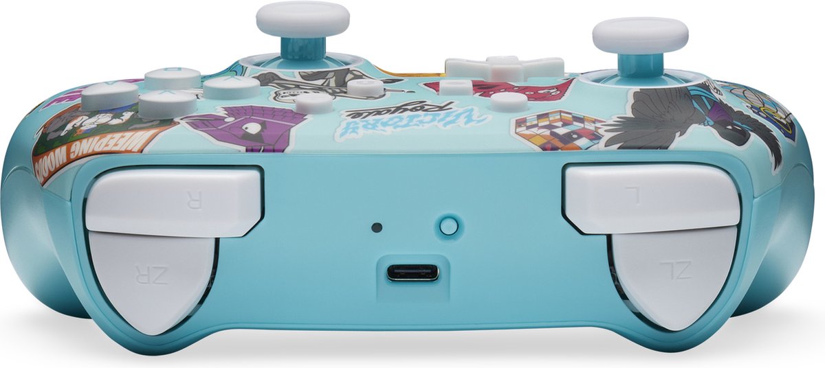 PowerA Draadloze Controller - Nintendo Switch - Fortnite Sticker Mania – foto 2
