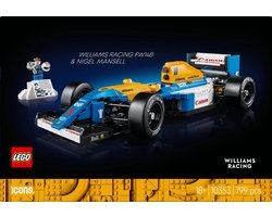 LEGO Icons Williams Racing FW14B en Nigel Mansell Formule 1 Auto - 10353 Image