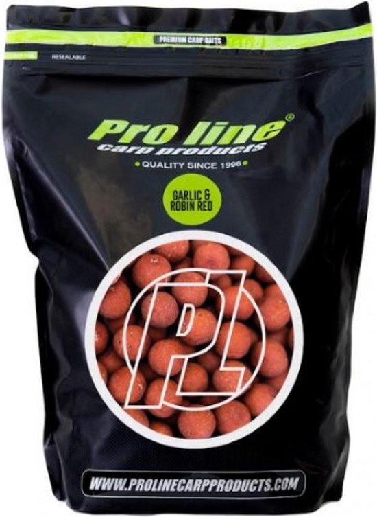 Pro Line Garlic Robin Red - Boilies - 15 mm - 1 kg van Pro Line — afbeelding 5