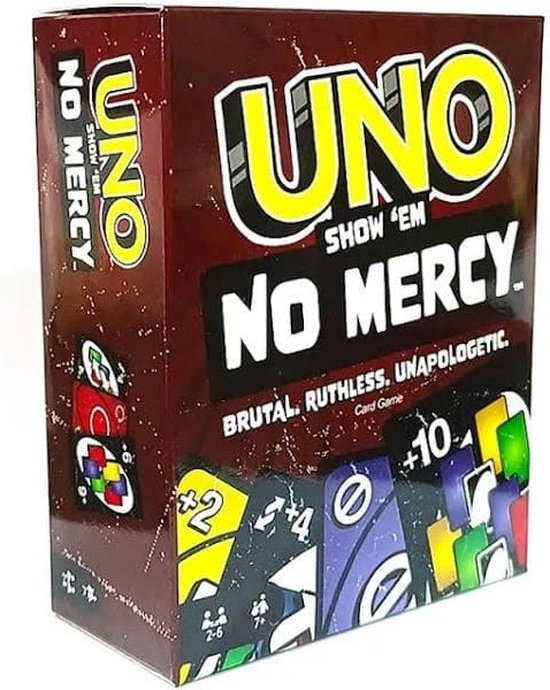 UNO Show Geen Mercy - UNO No Mercy - Jeu de cartes - Jeu amusant -