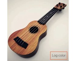 Mini ukelele - kinder gitaar - Speelgoed gitaar - Beginnende gitarist - Speelgoed - Montessori speelgoed - baby gitaar - peuter gitaar - muziek maken kinderen - vroeg beginnen - B3.4
