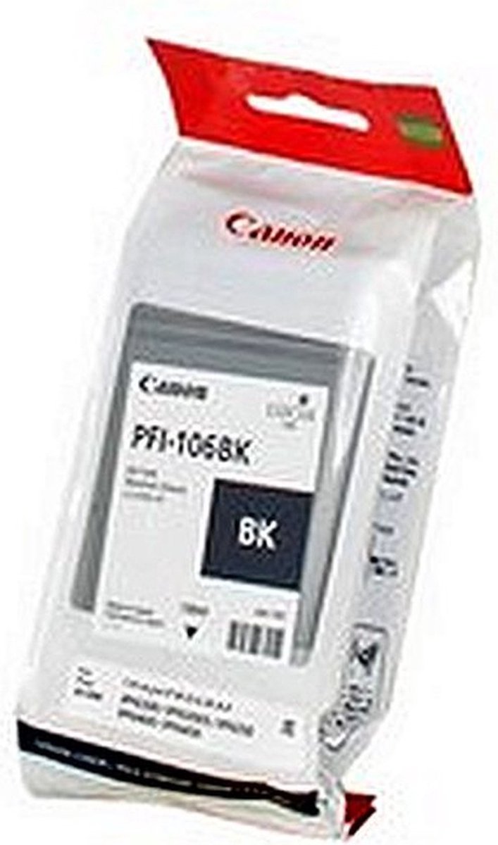 Canon - 6621B001 - PFI-106BK - Inktcartridge zwart