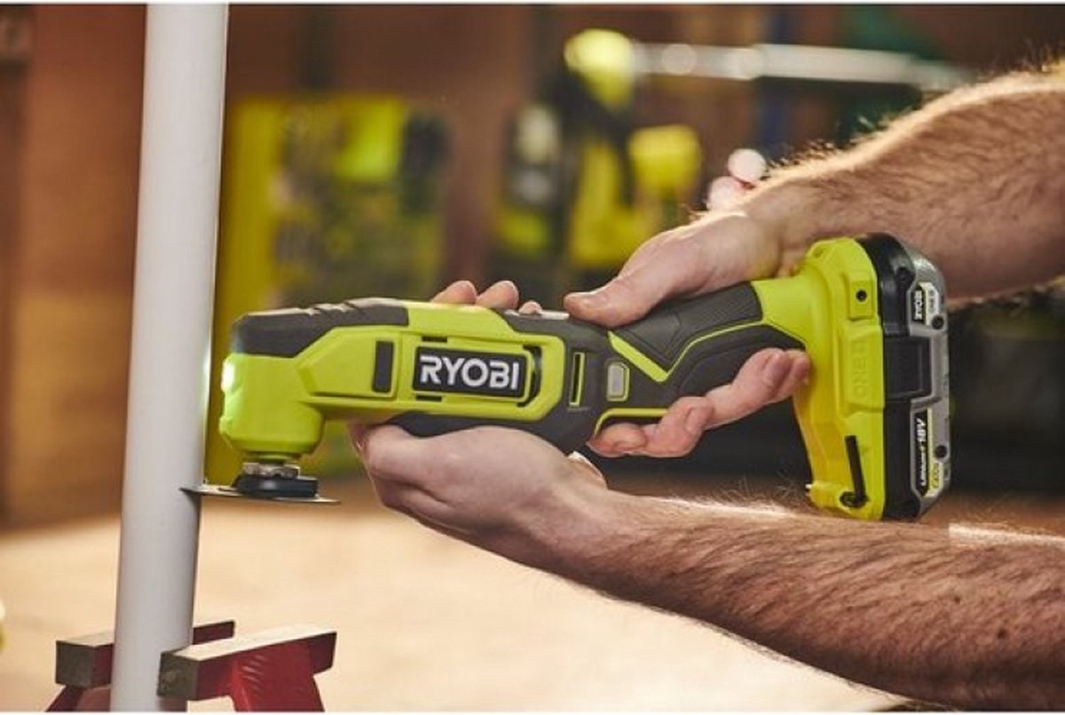 Ryobi RMT18-0 One+18V Accu Multitool body - 13mm thumbnail 6