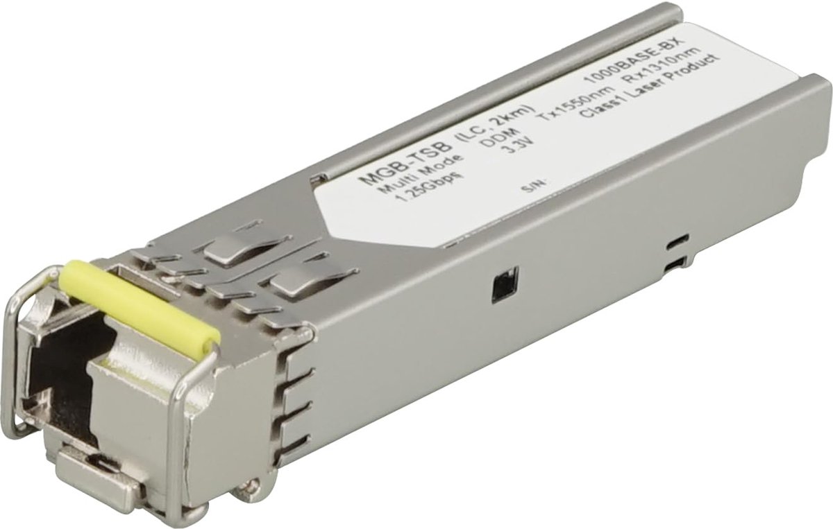 PLANET MGB-TSB netwerk transceiver module Vezel-optiek 1000 Mbit/s mini-GBIC