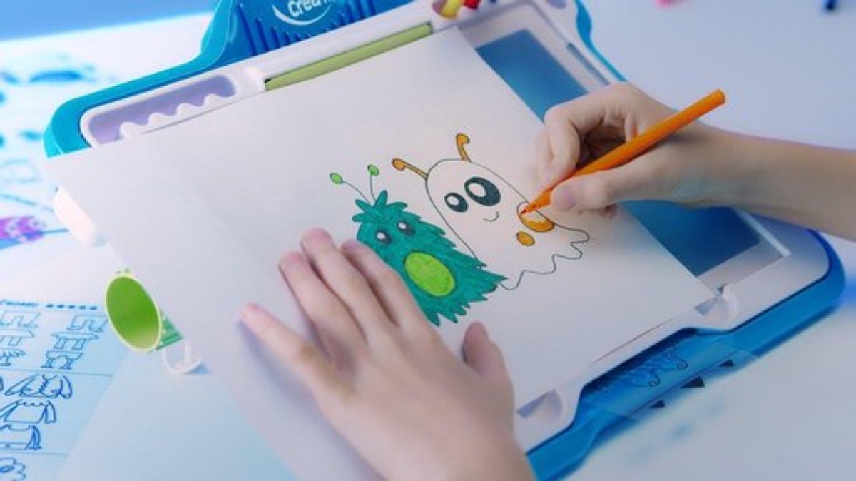 Recharges fiches d'activités pour machines à dessiner Lumi Board – Dès 4 ans – Maped ance