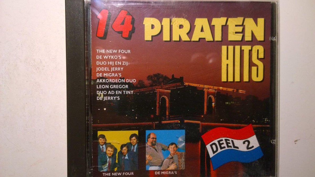 1-CD VARIOUS - 14 PIRATENHITS, DEEL 2