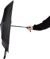 NovaQ Mini Paraplu Opvouwbaar met Beschermhoes - Automatisch - Zwart - Kleine Paraplu's
