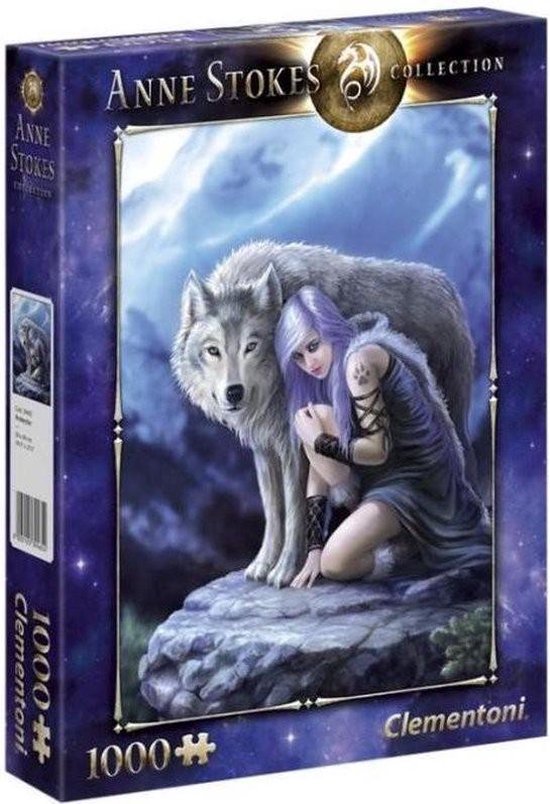 Clementoni - Puzzel 1000 Stukjes - Anne Stokes - Protector - Puzzel Voor Volwassenen