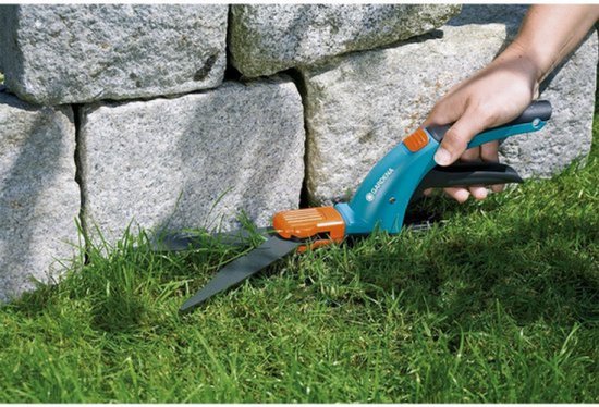 GARDENA Comfort grasschaar - 360° draaibaar - antikleef coating - golfsnede