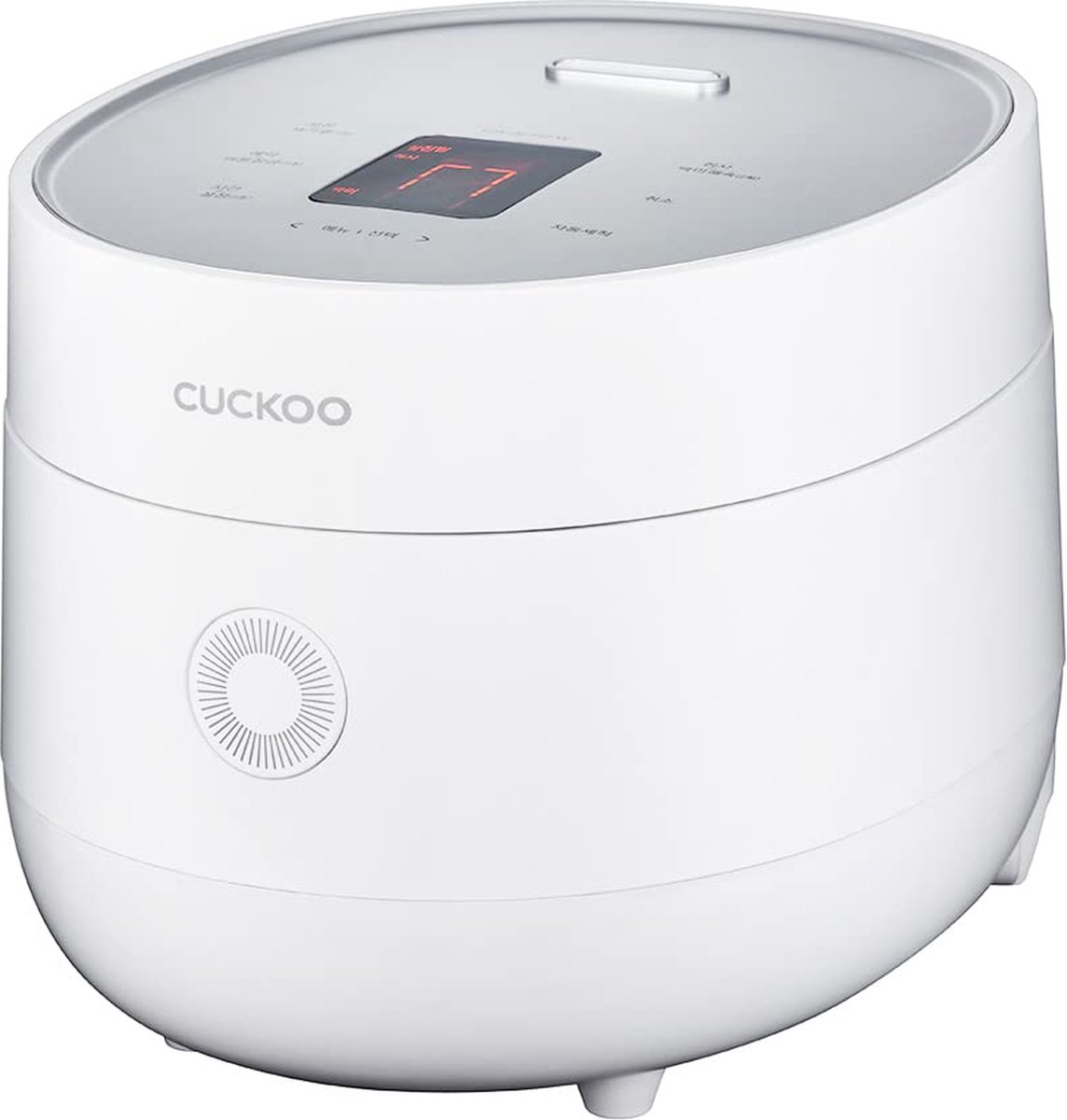 Cuckoo CR-0675F Rijstkoker Wit (mat) Met display, Met maatbeker, Timerfunctie