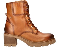 Pikolinos Soria dames veterboot - Cognac - Maat 38