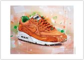 Air max 90 x Patta homegrown 'State Magazine' poster (70x50cm)