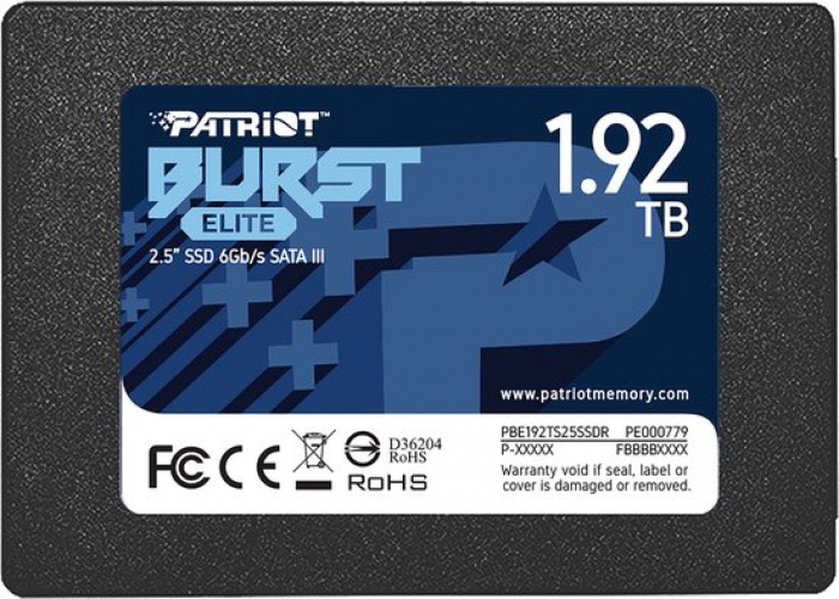 Patriot Memory Burst Elite 2.5 1920 GB SATA III SSD