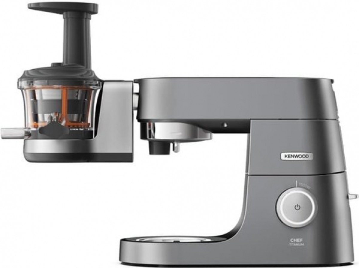 Kenwood KAX720PL SlowJuicer - Elektrische Sapcentrifuge voor Kenwood Keukenmachines - 400ml Capaciteit - Anti-Drupfunctie - Zilvergrijs thumbnail 3
