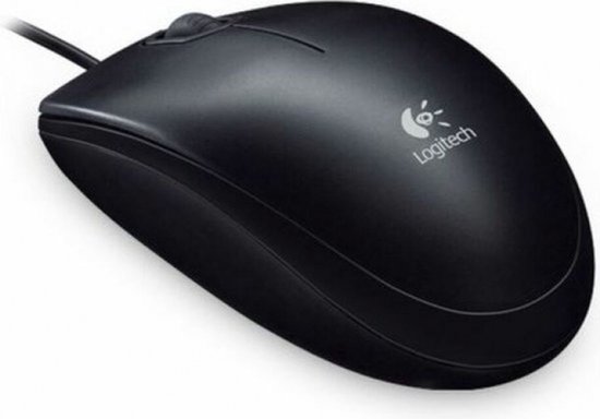 Logitech B100 - Muis - Zwart