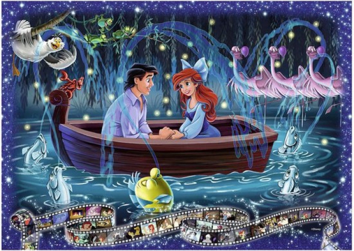 Ravensburger puzzel Disney AriÃ«l - Legpuzzel - 1000 stukjes — afbeelding 3