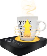 Shutterlight Verwarmde Onderzetter – Tot 85°C – 9 Standen – Timer – Warmhoudplaat Voor Mok Thee & Koffie – Mug Heating Plate – Cup Warmer