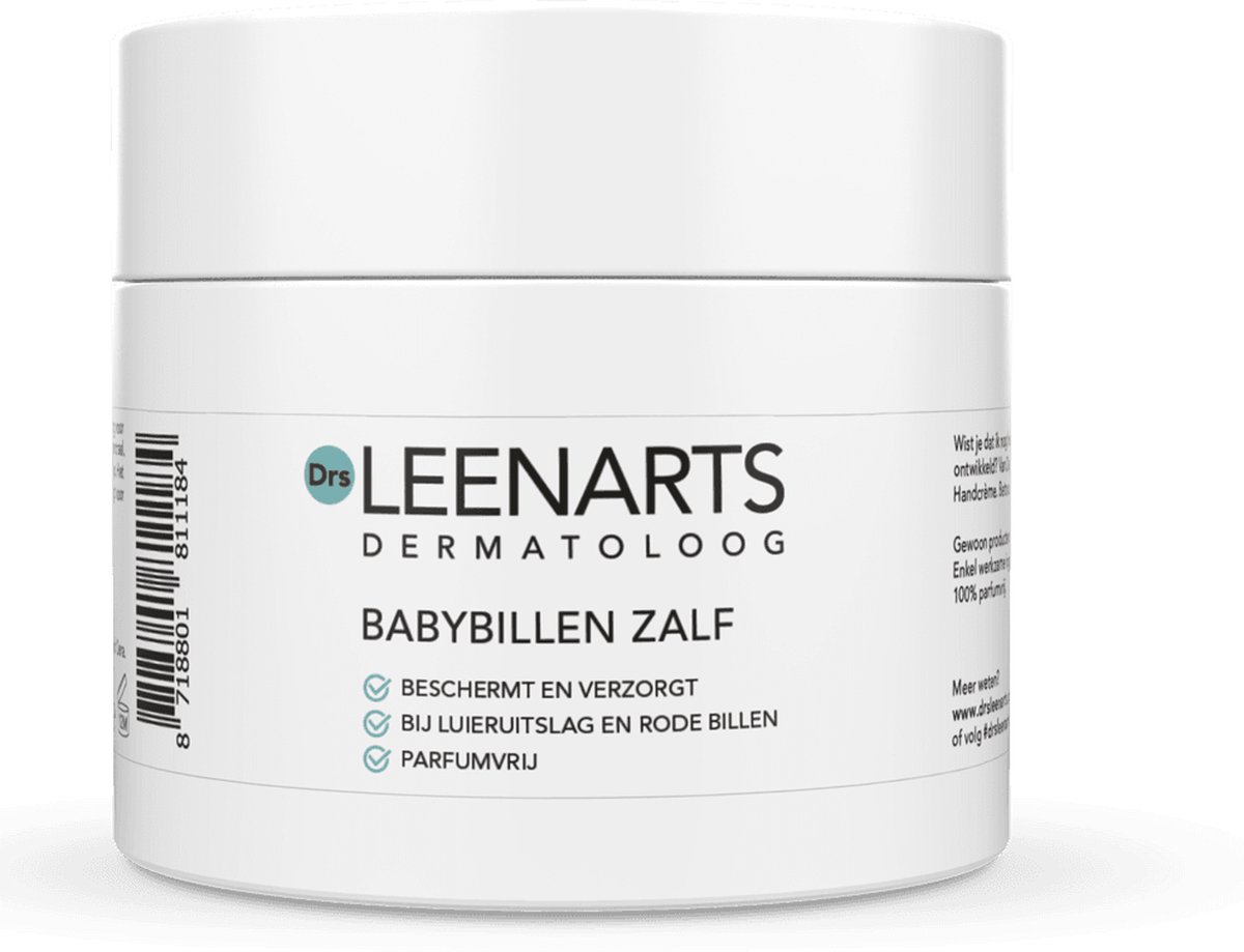 Goedkoopste Drs Leenarts Babybillen Zalf - Babyhuidverzorging - Crème - Zalf - Babyzalf - Babycrème - 125ml pot