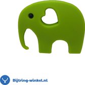 Olifant Bijtketting Kauwketting - Groen