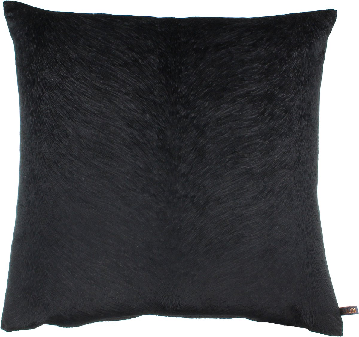 Claudi - sierkussen Perla - zwart - 45x45 cm