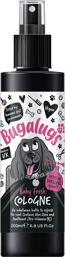 Bugalugs - Vachtverzorging hond - Baby Fresh gift set - Hondenshampoo - Hondenparfum - Anti-klit spray - 650 ml