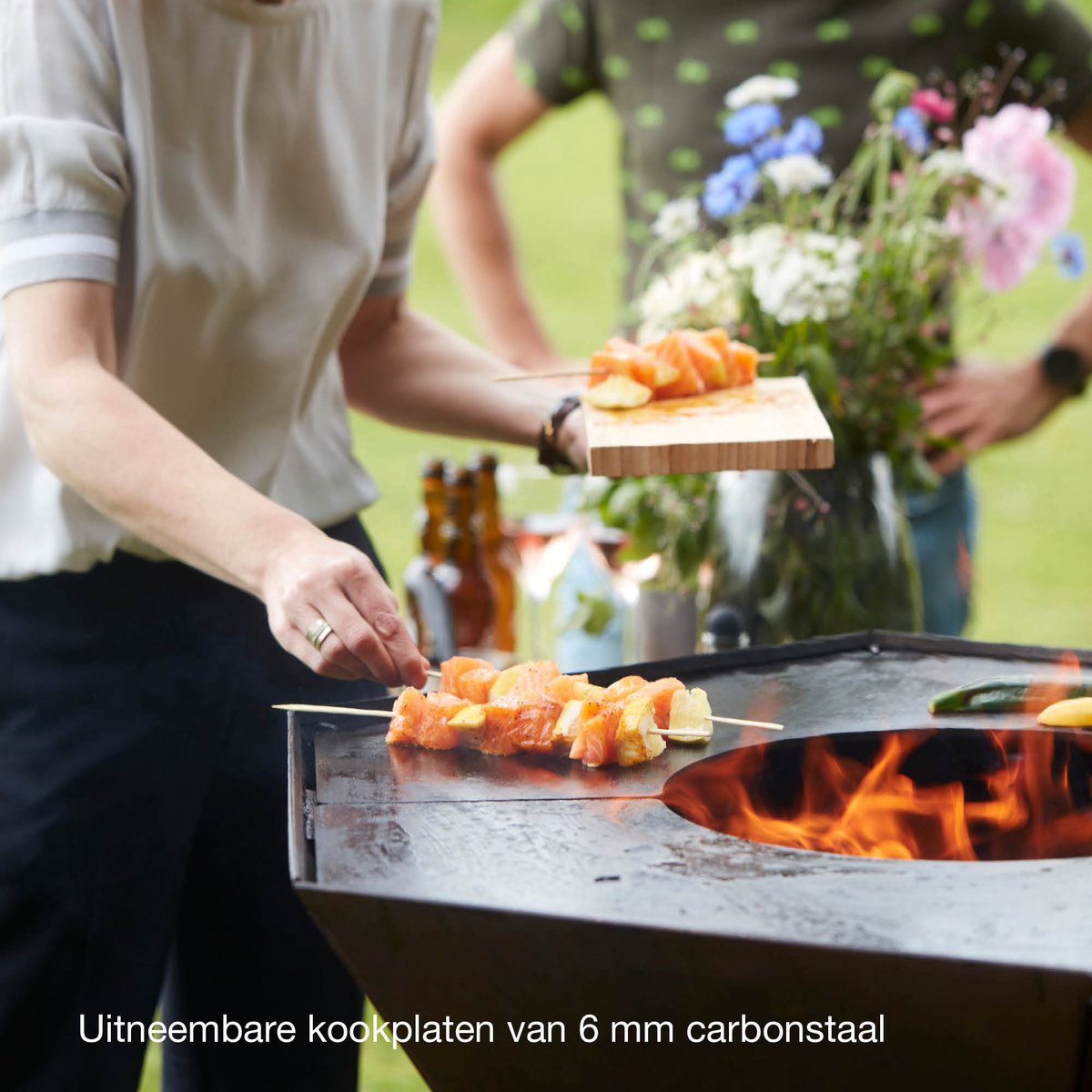 Barbecook Nestor Original - Charcoal barbecue - Corten steel