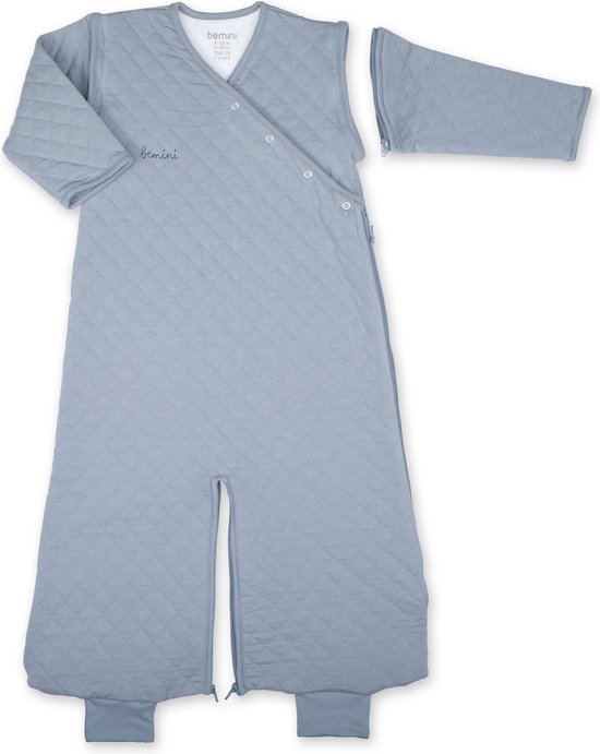 BEMINI Babyslaapzak - MAGIC BAG 4-12m - TOG 1.5 - Gewatteerd comfort - Stone — afbeelding 3