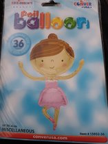 Super shape folie ballon Ballerina | 90cm