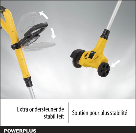 Powerplus Elektrische Onkruidborstel POWXG6650 - Onkruidkrabber 400w - 110mm - Powerplus