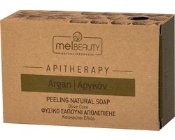 MelBeauty Peeling Honey and Olive Oil Soap with Argan and Olive Core 85gr. | Olijfolie