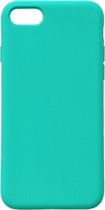 Casemania Hoesje Geschikt voor Apple iPhone SE (2020) Turquoise - Extra Stevig Siliconen Back Cover