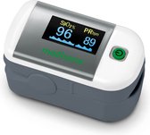 Medisana PM 100 moniteur de fréquence cardiaque Doigt Argent, Blanc