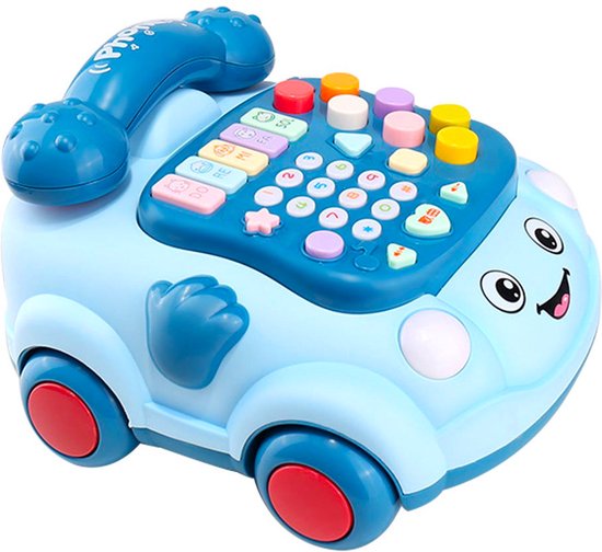 creëren voorkomen markt Allerion Auto Telefoon Set – Educatief Speelgoed – Met Licht en Geluid –  Voor Jongens... | bol.com