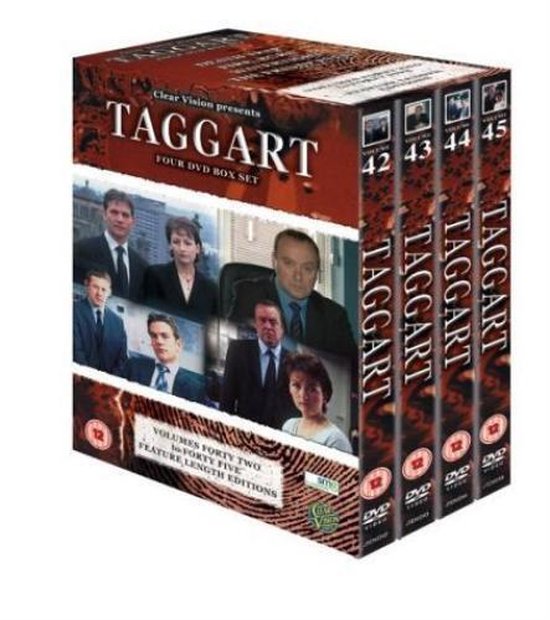 Taggart: Volume 42 to 45 DVD (2004)  4 dvd box (import eng subs)