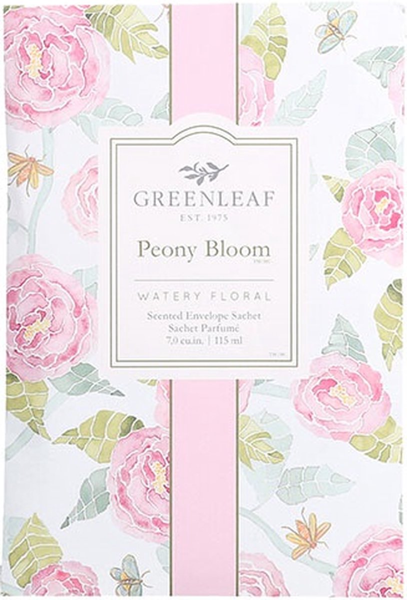 Greenleaf geurzakje Peony Bloom 4 stuks
