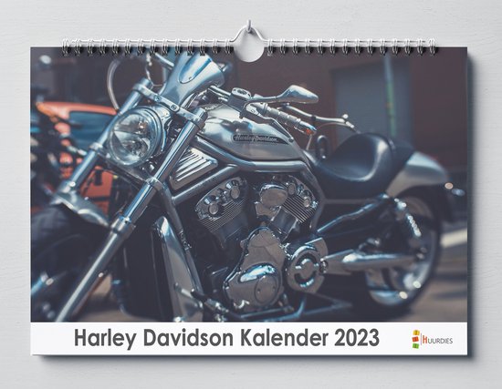 Harley Davidson kalender 2023  35x24 cm  jaarkalender 2023 
